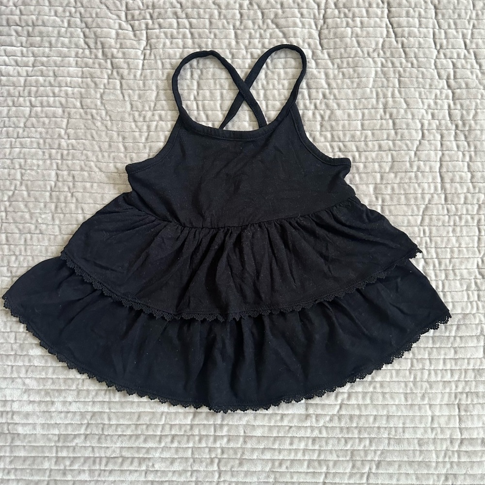 Old Navy Girls (5T) Black Layered Top